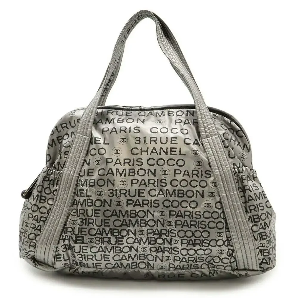CHANEL Silver Shoulder Bag